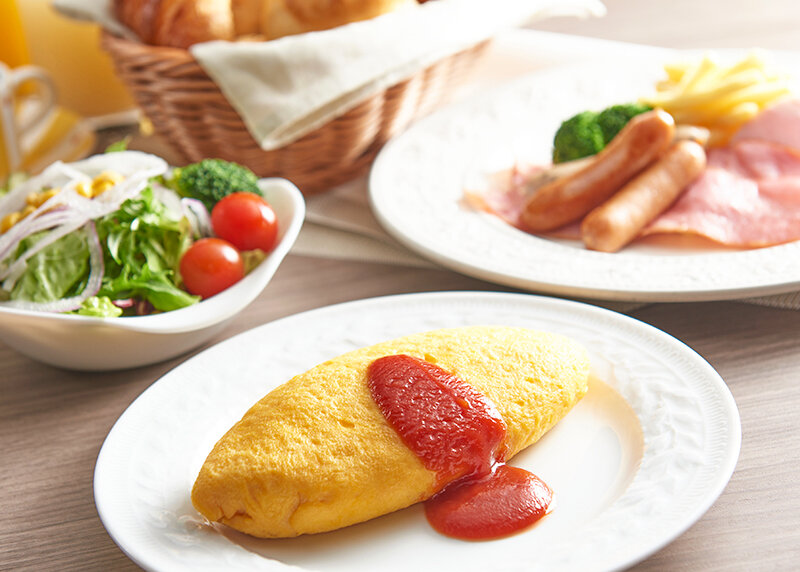 Café Tosca의 조식 뷔페